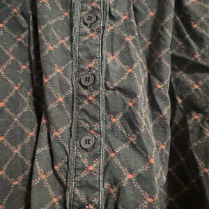 MALTESE TOP CROSS FLORAL PRINT